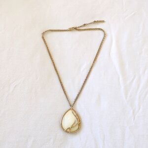 Kenneth Cole Reaction teardrop pendant necklace